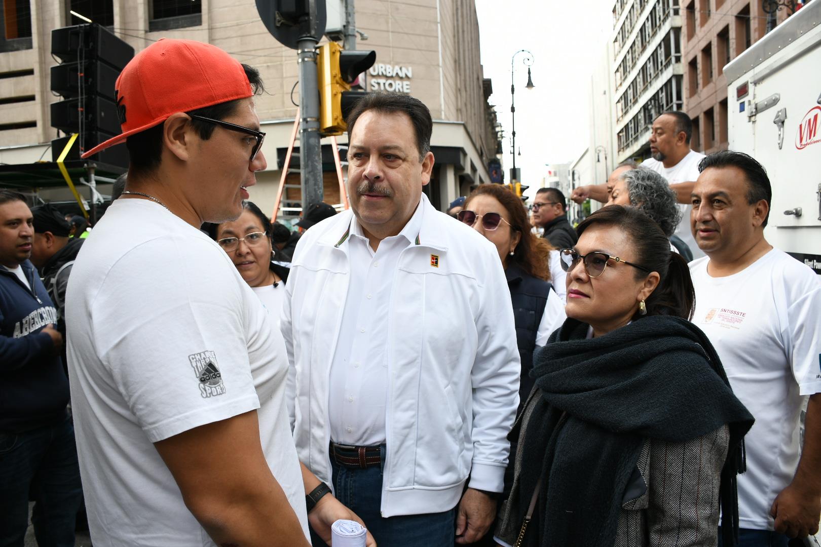 Asamblea informativa de la presidenta Claudia Sheinbaum Pardo en el Zócalo de la Ciudad de México 